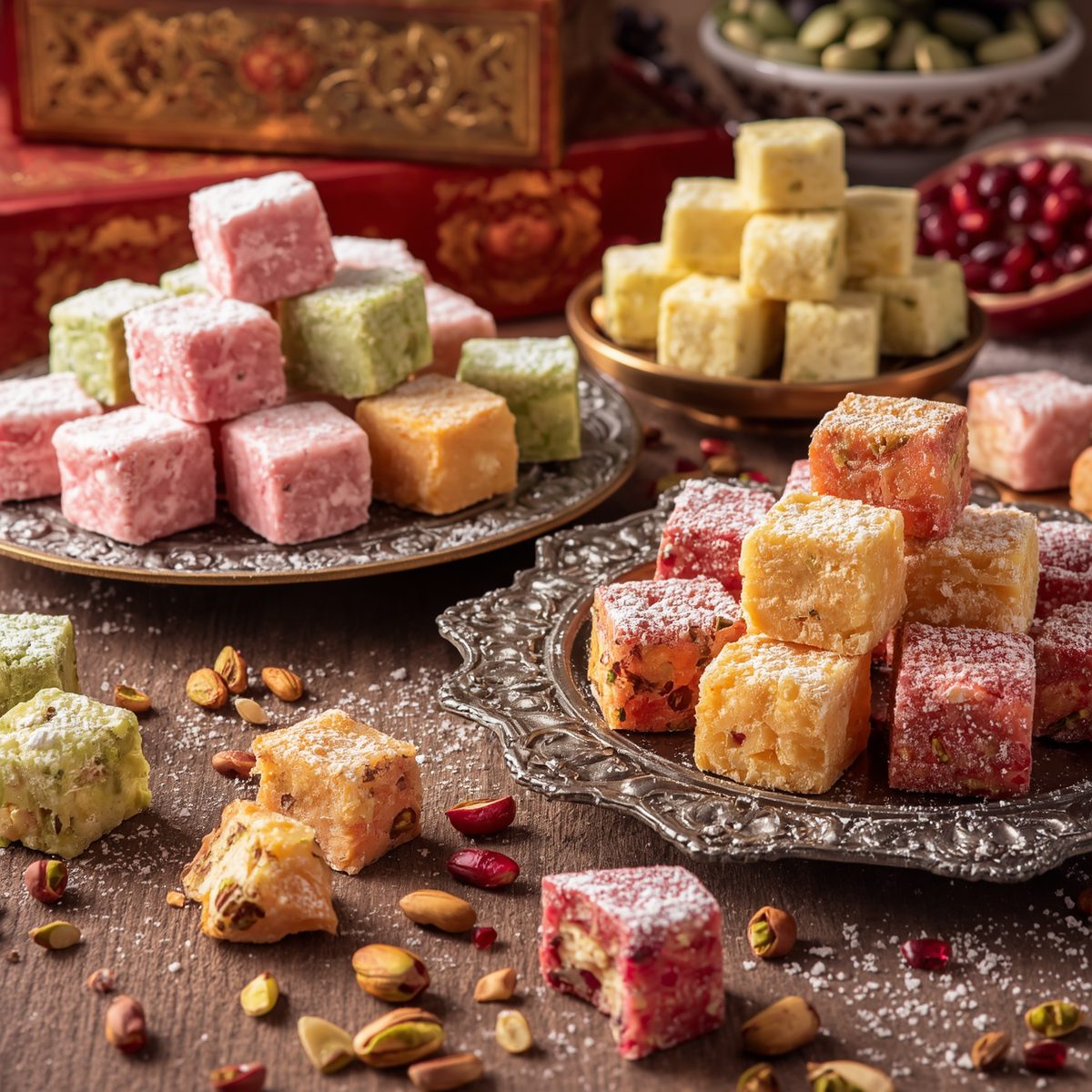 Turkish delights (lokum)