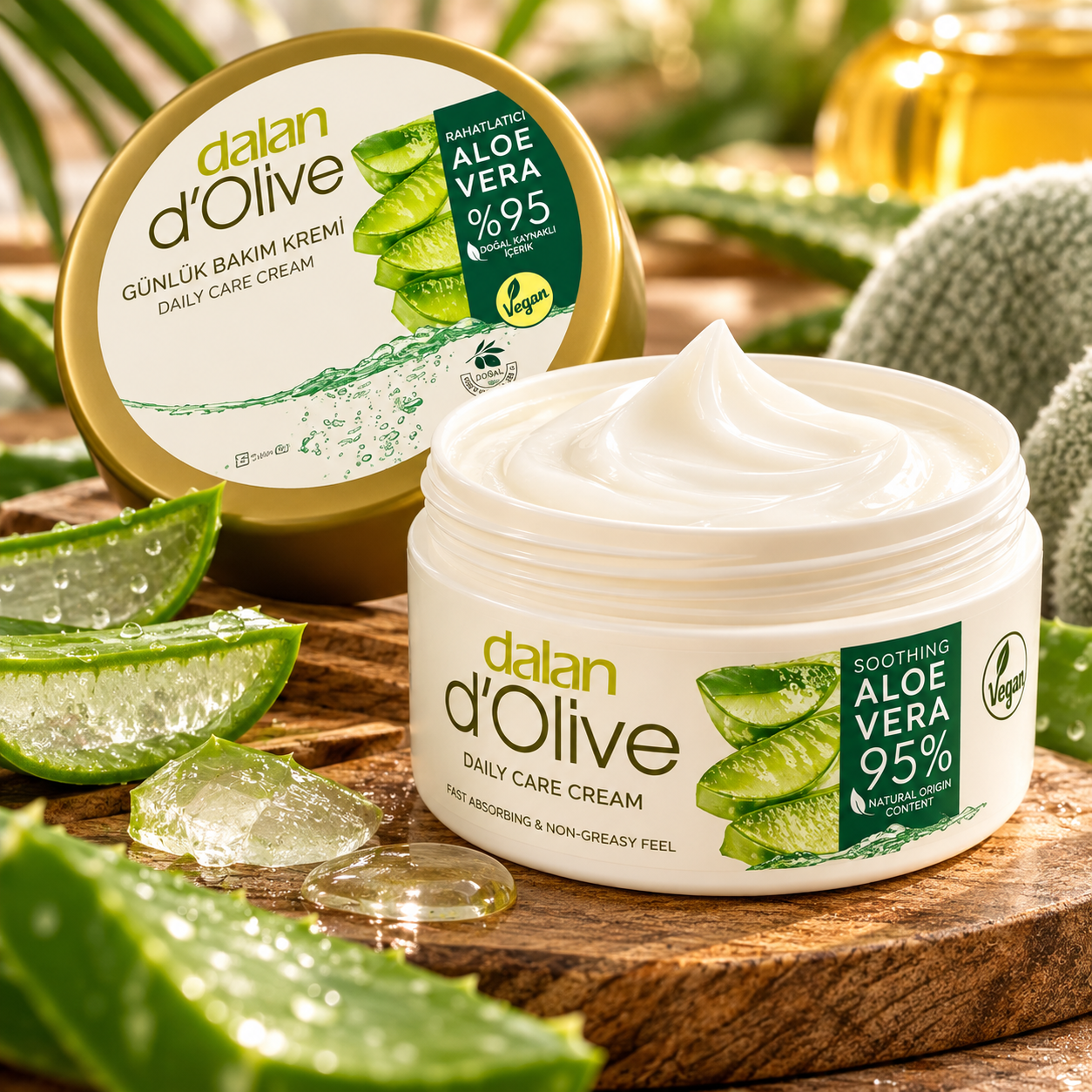 Creme Dalan d’Olive com Aloe Vera 95%