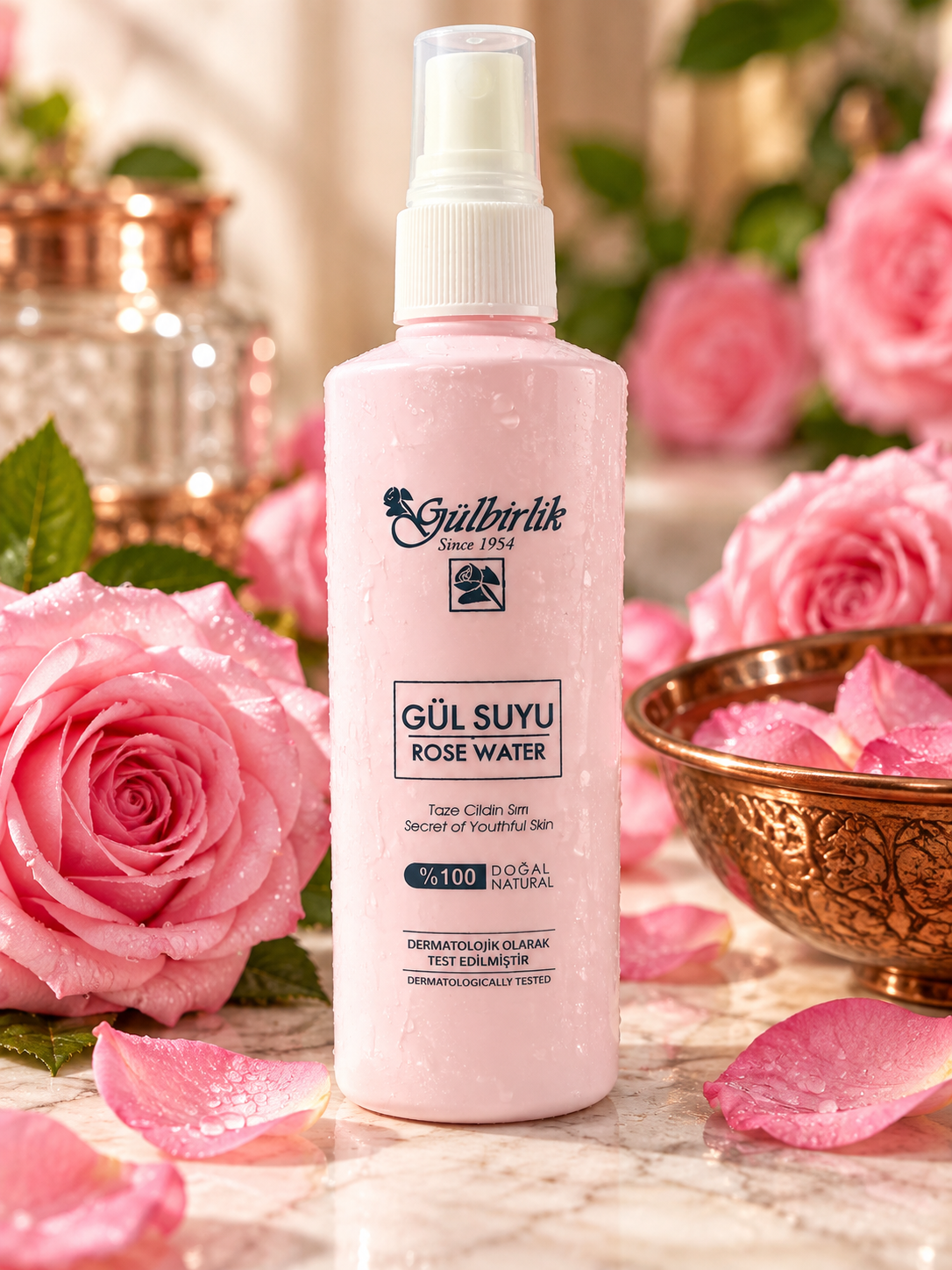 Água de Rosas Gülbirlik – Rose Water 125 ml